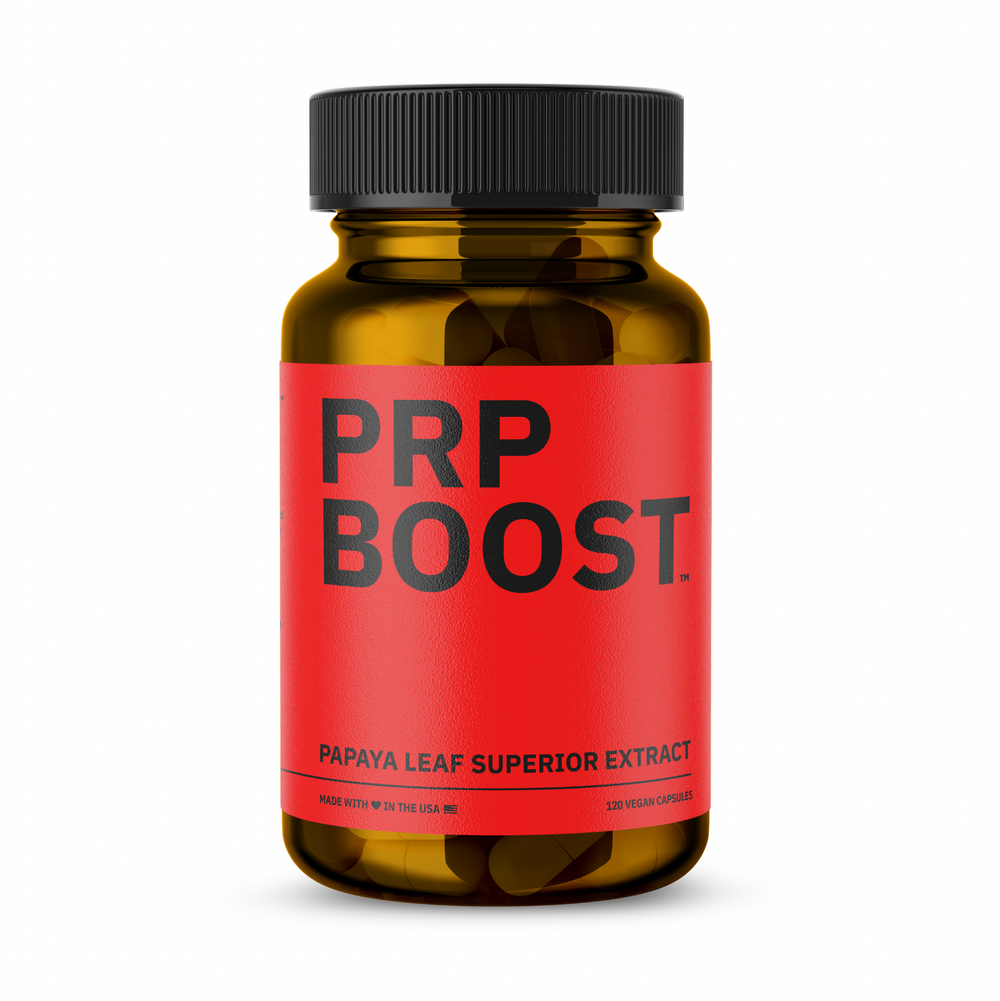 PRP Boost™ – Papaya Leaf Extract Supplement for Platelet Support