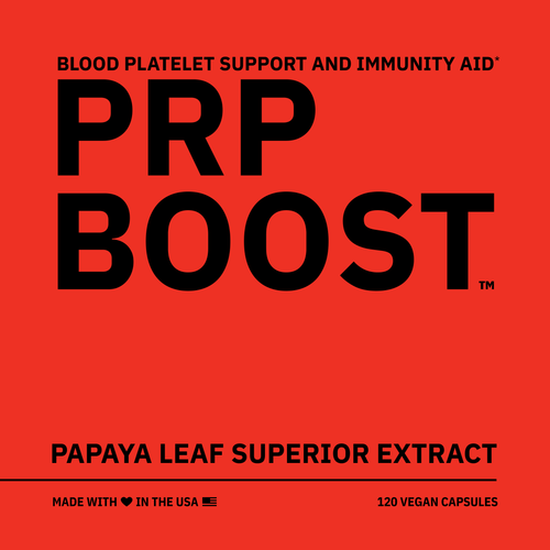 PRP Boost™ – Papaya Leaf Superior Extract Supplement for Platelet Support